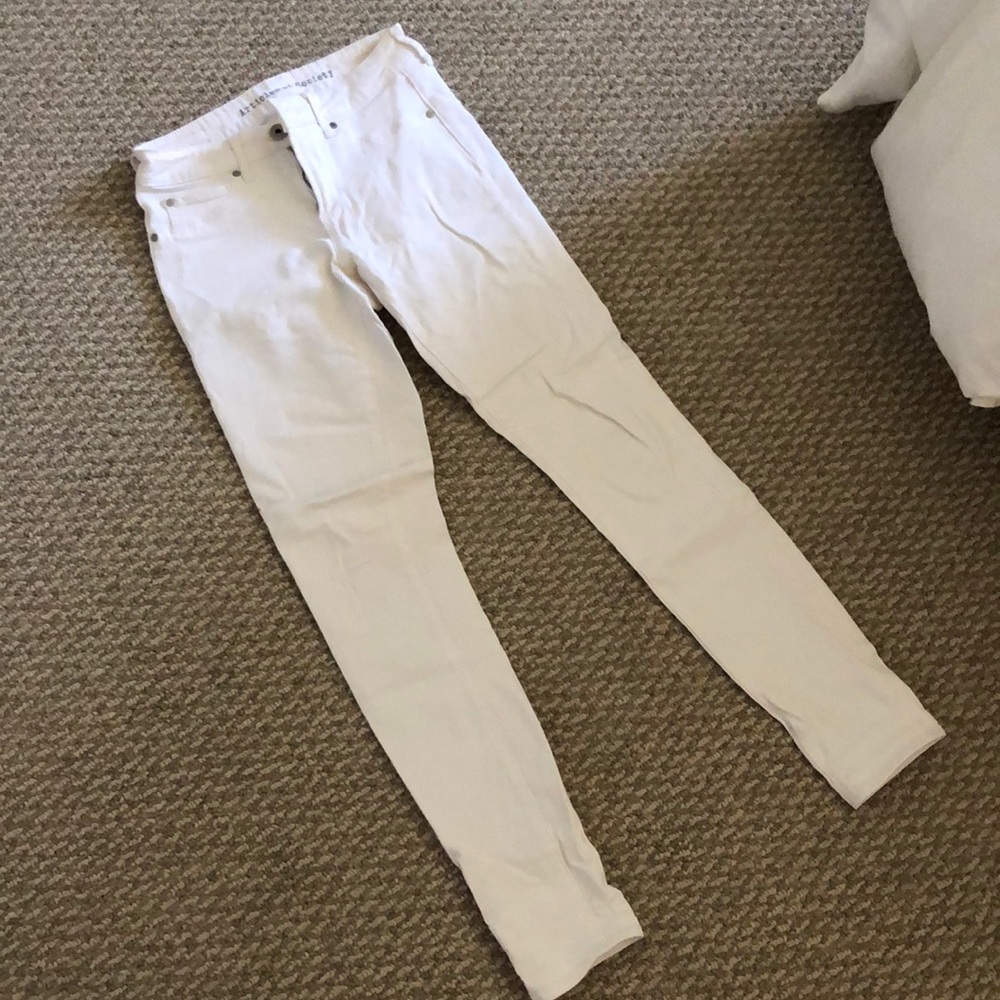 White Denim Jeans